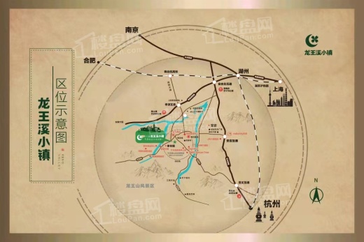 绿城龙王溪位置图