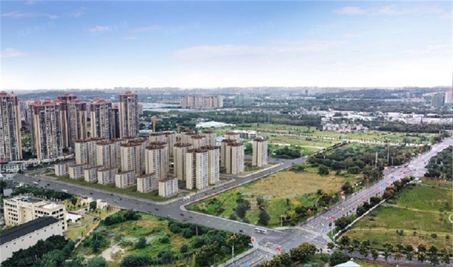 园林式住宅小区 首开中环云樾绿化率为35%