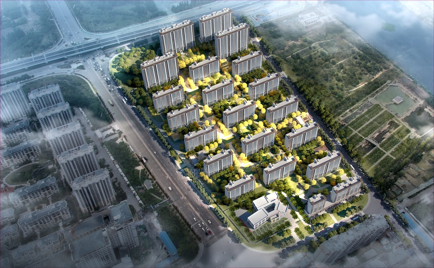 济宁济宁华侨城•运河1283•云水岸高清图