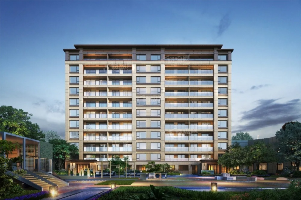 保利中南大境堂悦效果图