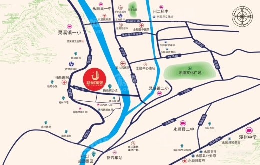 锦帛钰·新村家苑位置图