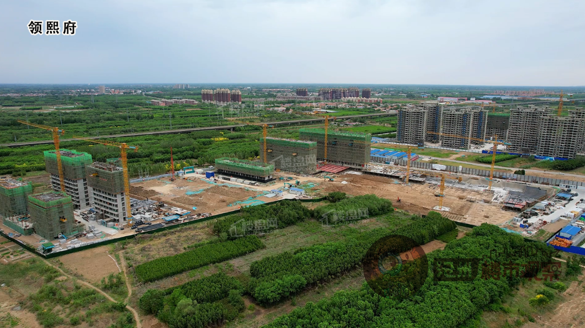 2021年8月10日开盘楼盘地址:沧州市运河区求是北大道中梁领熙府销售