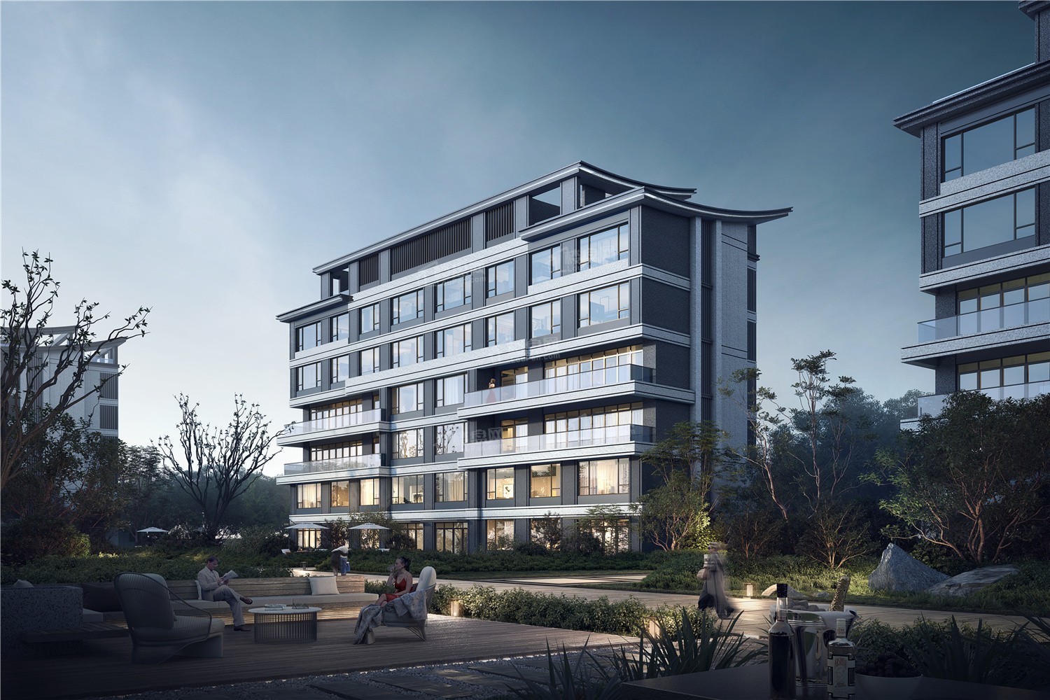 中天曦园效果图