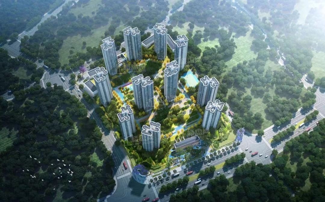 乐山青江花园城高清图