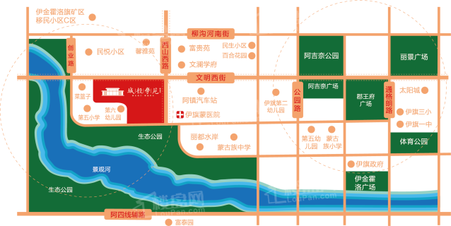 城投学苑位置图