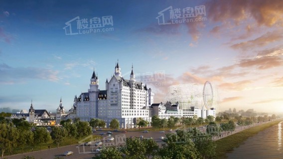 瓯江国际乐园城效果图