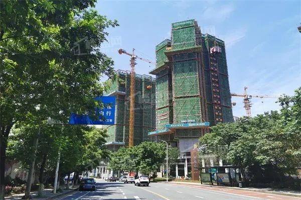 楚鑫顺·熙园2022年6月工程进度实景