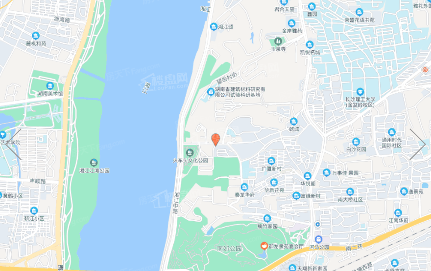 绿城凤起麓鸣位置图