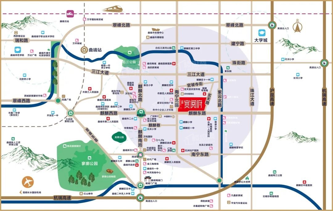安厦宽阅府位置图