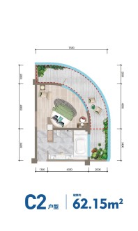 度假屋C2户型