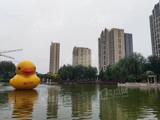 建投御湖园实景图