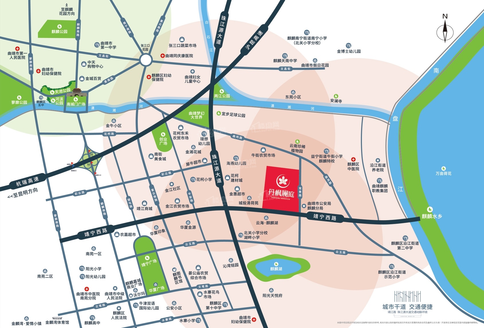丹枫澜庭位置图
