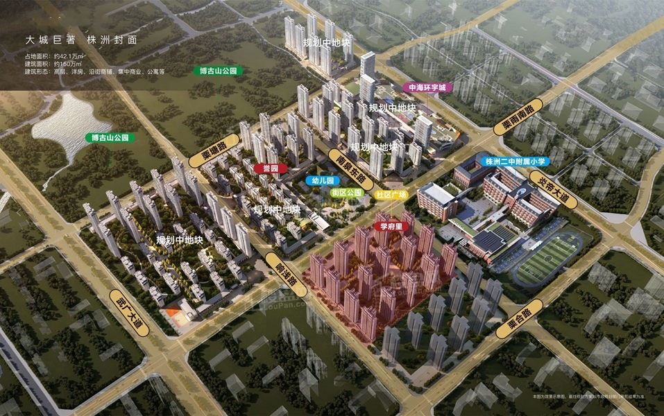中海国际社区效果图