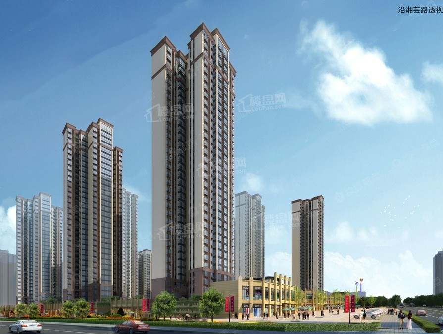 中建玥熙台效果图