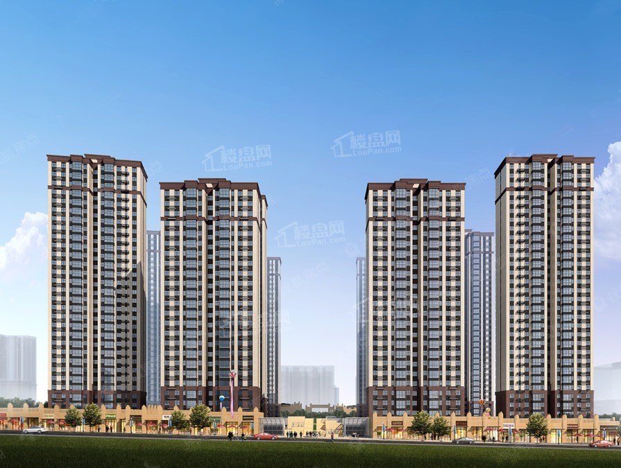 中建玥熙台效果图