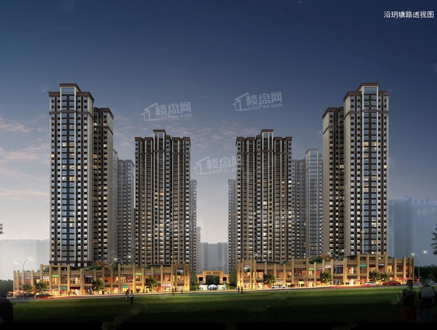 中建玥熙台效果图