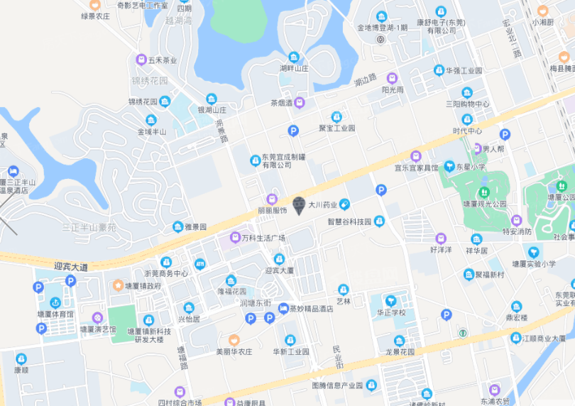 卓越华堂云光位置图