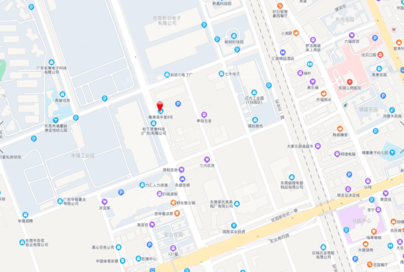 粤港湾华堂里8号位置图