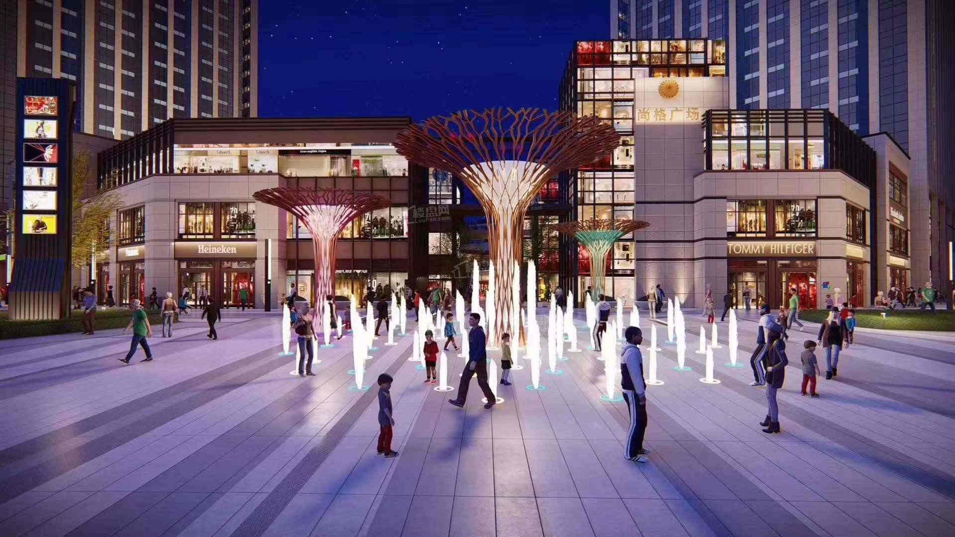 尚格广场效果图