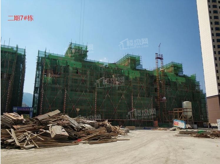东江首府二期2022年7月工程进度实景
