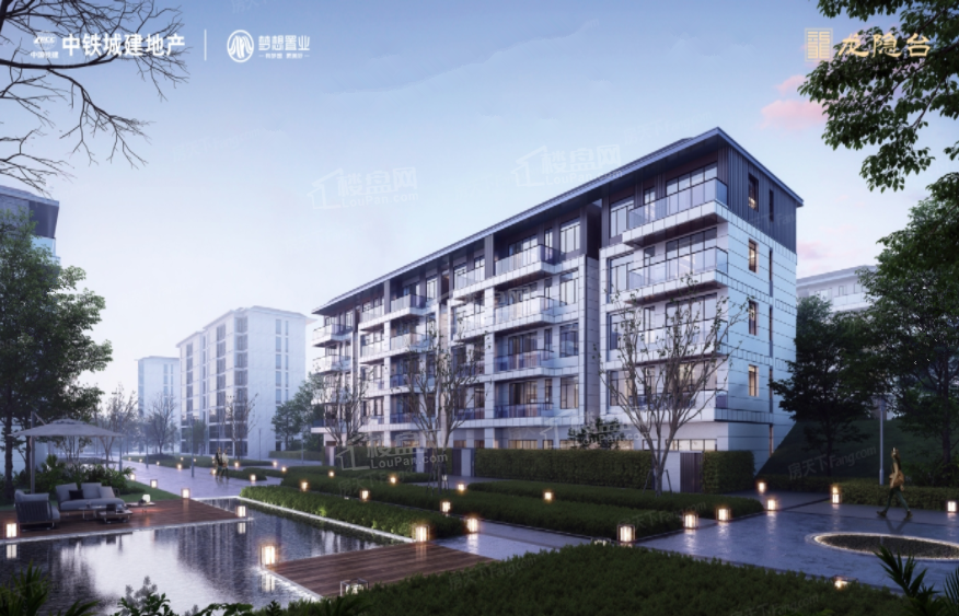 中国铁建·梦想·龙隐台效果图