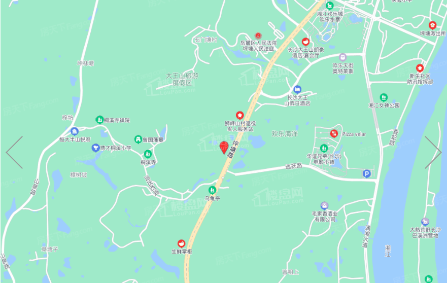 中国铁建·梦想·龙隐台位置图