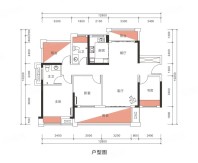 03户型114㎡3室2厅2卫