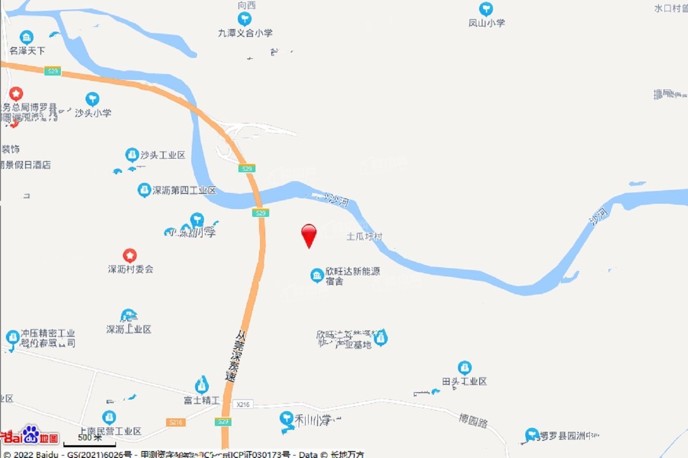 旭辉江山樾位置交通图