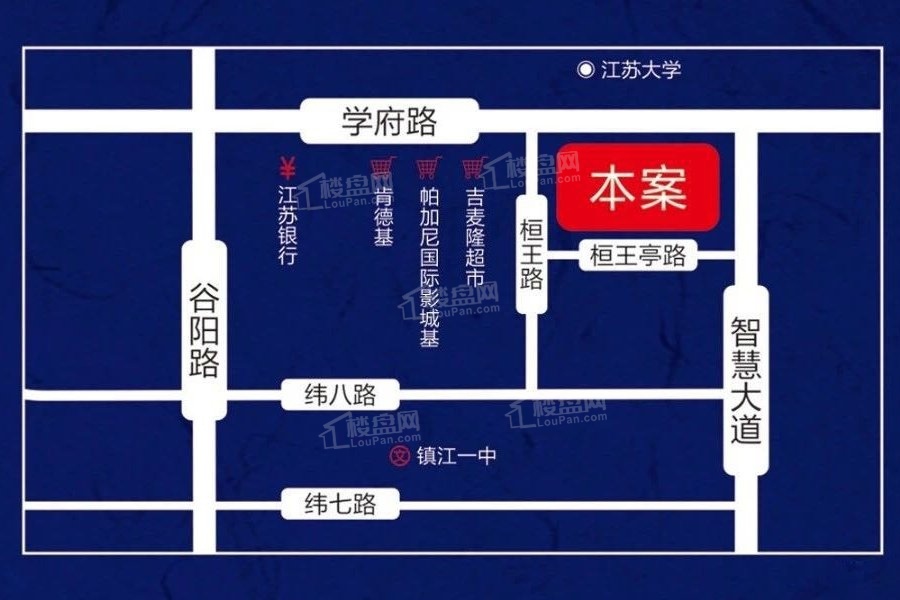 香江世纪名城三期位置图