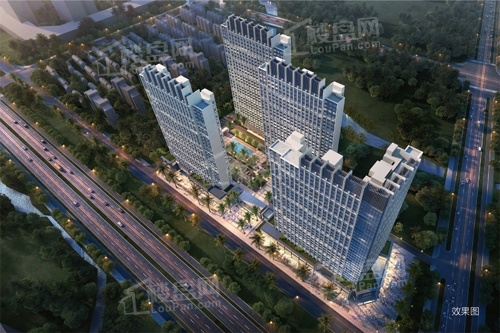 儋州融创森海西岸汇高清图