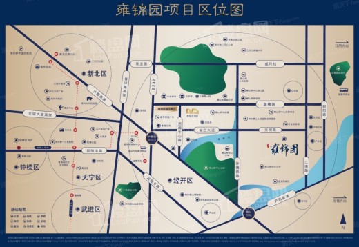 中奥雍锦园位置图