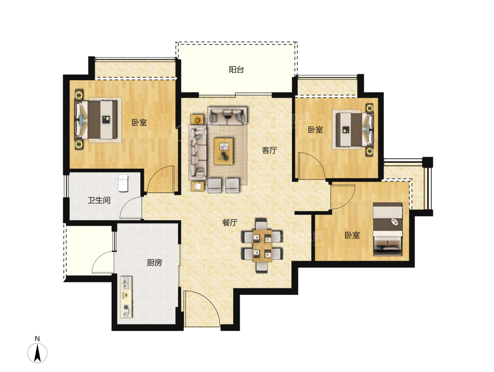 广州南沙保利城楼层平面图户型图-广州楼盘网
