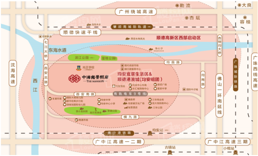 中海雍景熙岸位置图