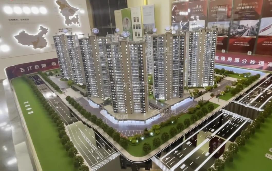 堇麟上府·云汀实景图