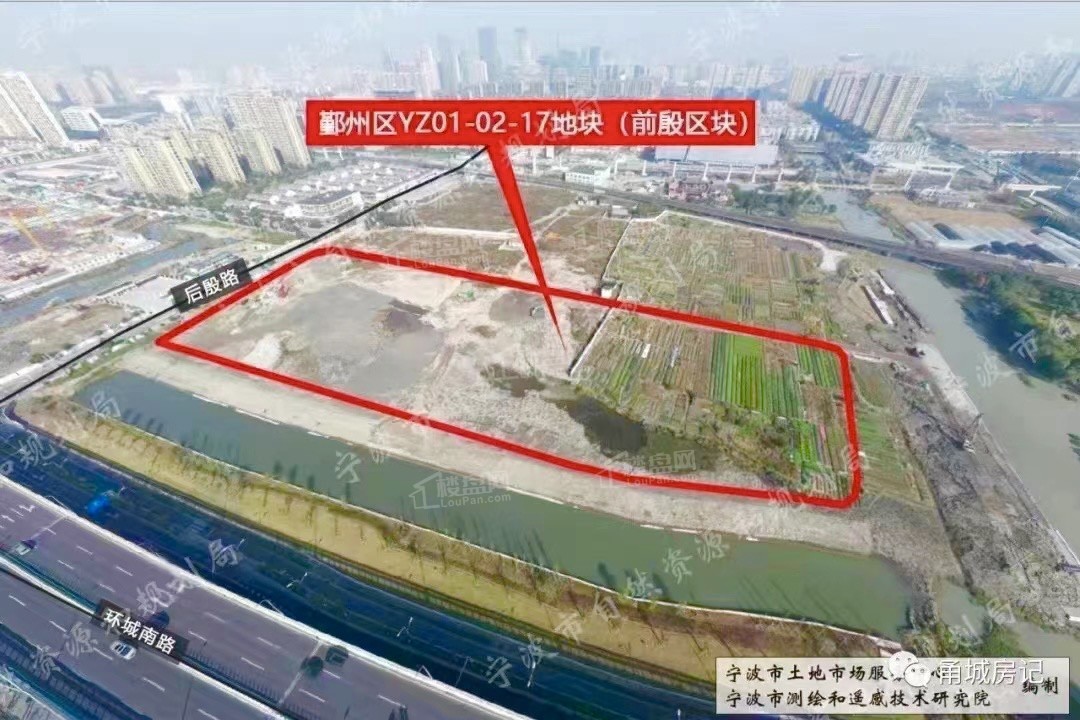 华润·映东华府地块位置示意图