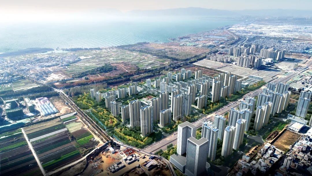 卓越滇池晴翠效果图