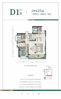 筑友双河湾D1户型