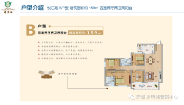 宜良乡鸭湖B户型图