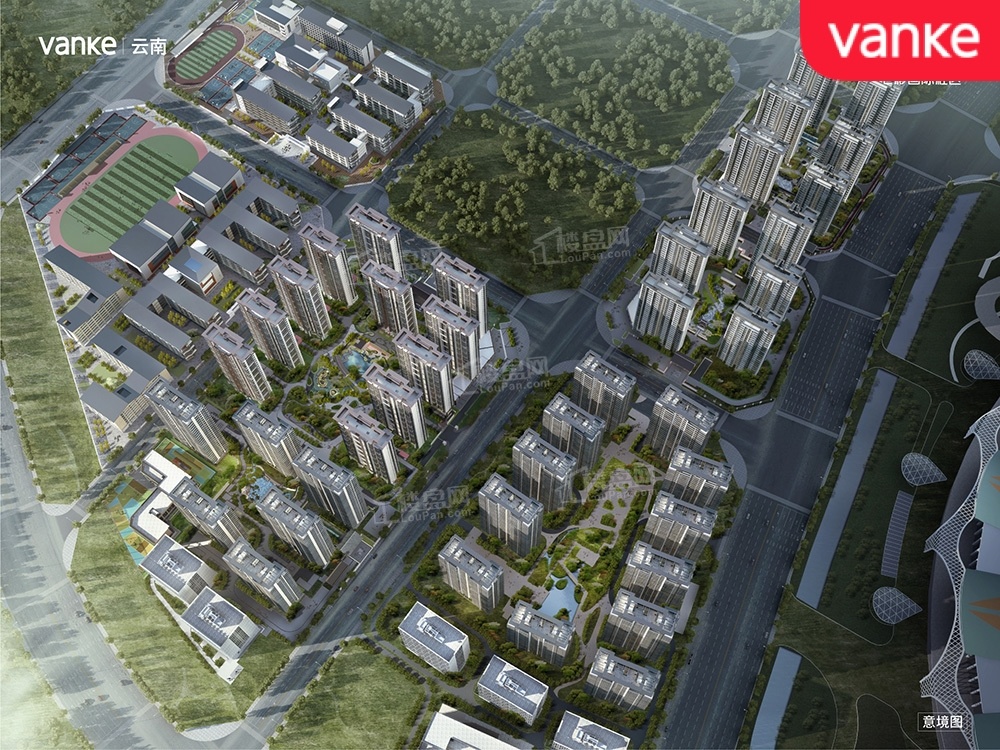 昆明万科500里高清图