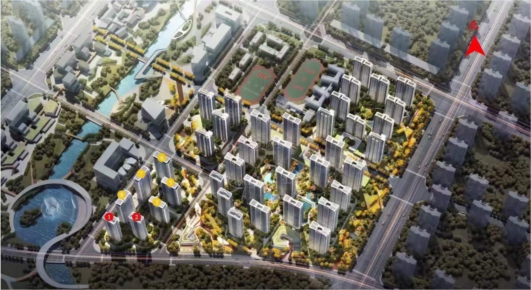 昆明万科公园城市高清图