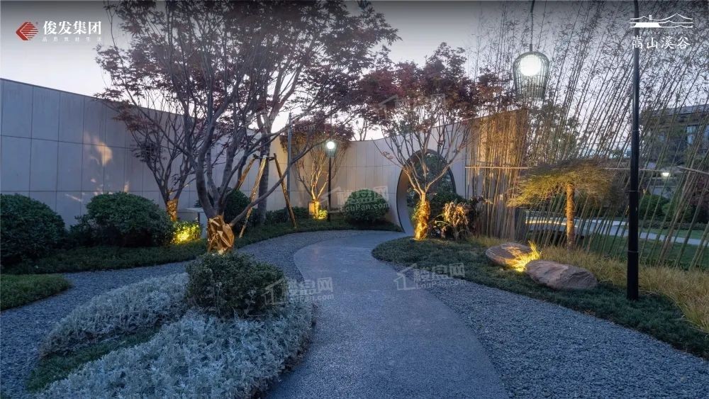 昆明俊发嵩山溪谷实景图