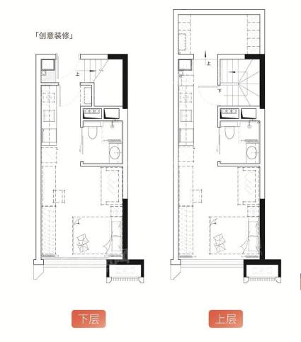 42㎡双钥匙户型