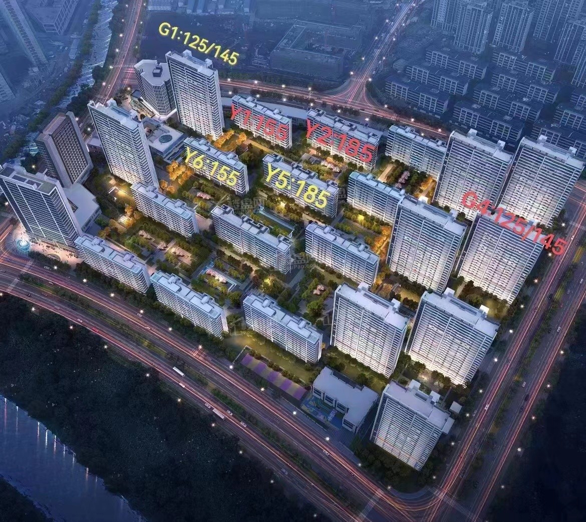 华发龙湖天曜配套图