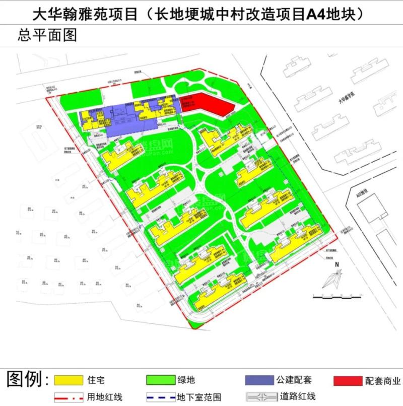 大华锦绣麓城位置图