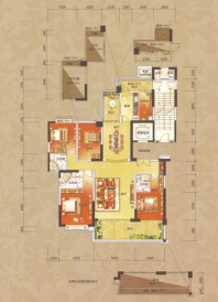 光大锦绣山河户型图205-233㎡423