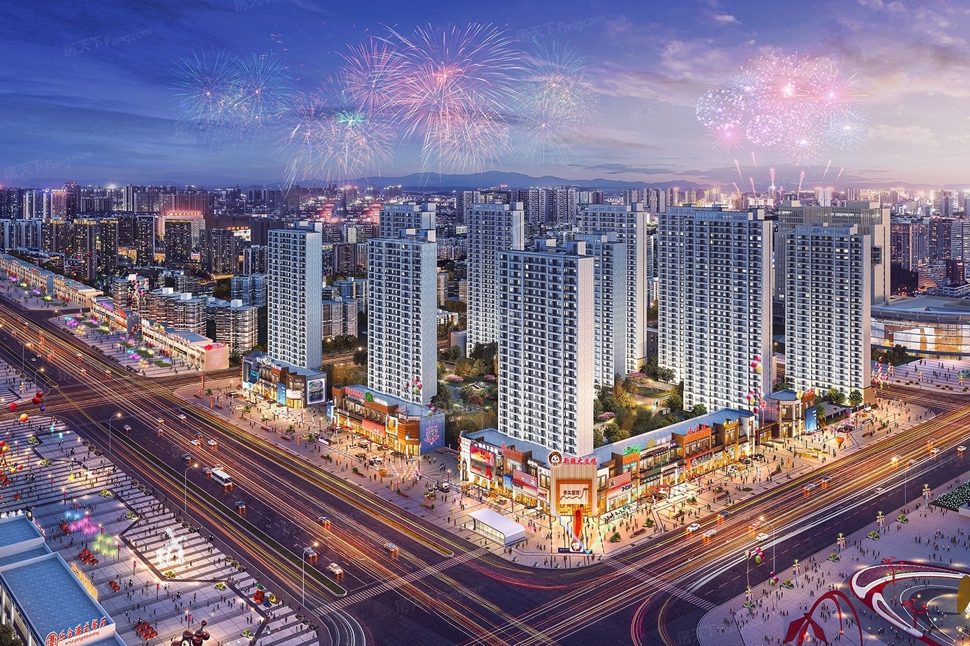 兰州万达城金蘭街