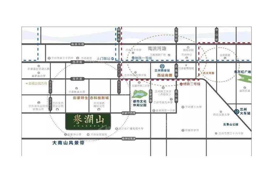 华润置地誉澜山位置图