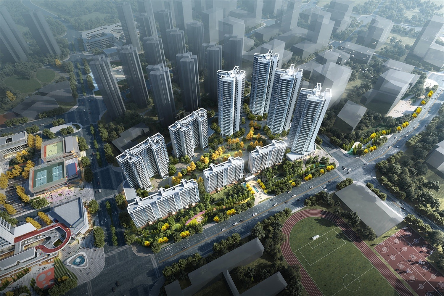 越秀·白云·星汇城效果图