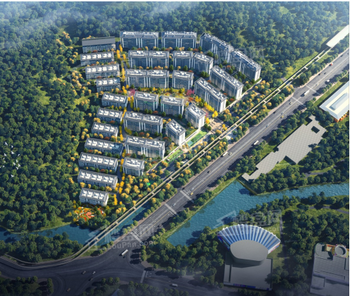 中国铁建·梦想·龙隐台效果图