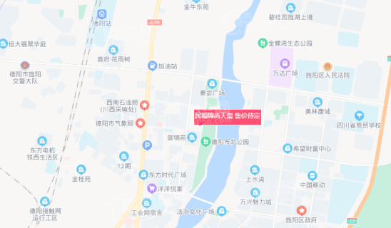 民福·锦尚天玺位置图